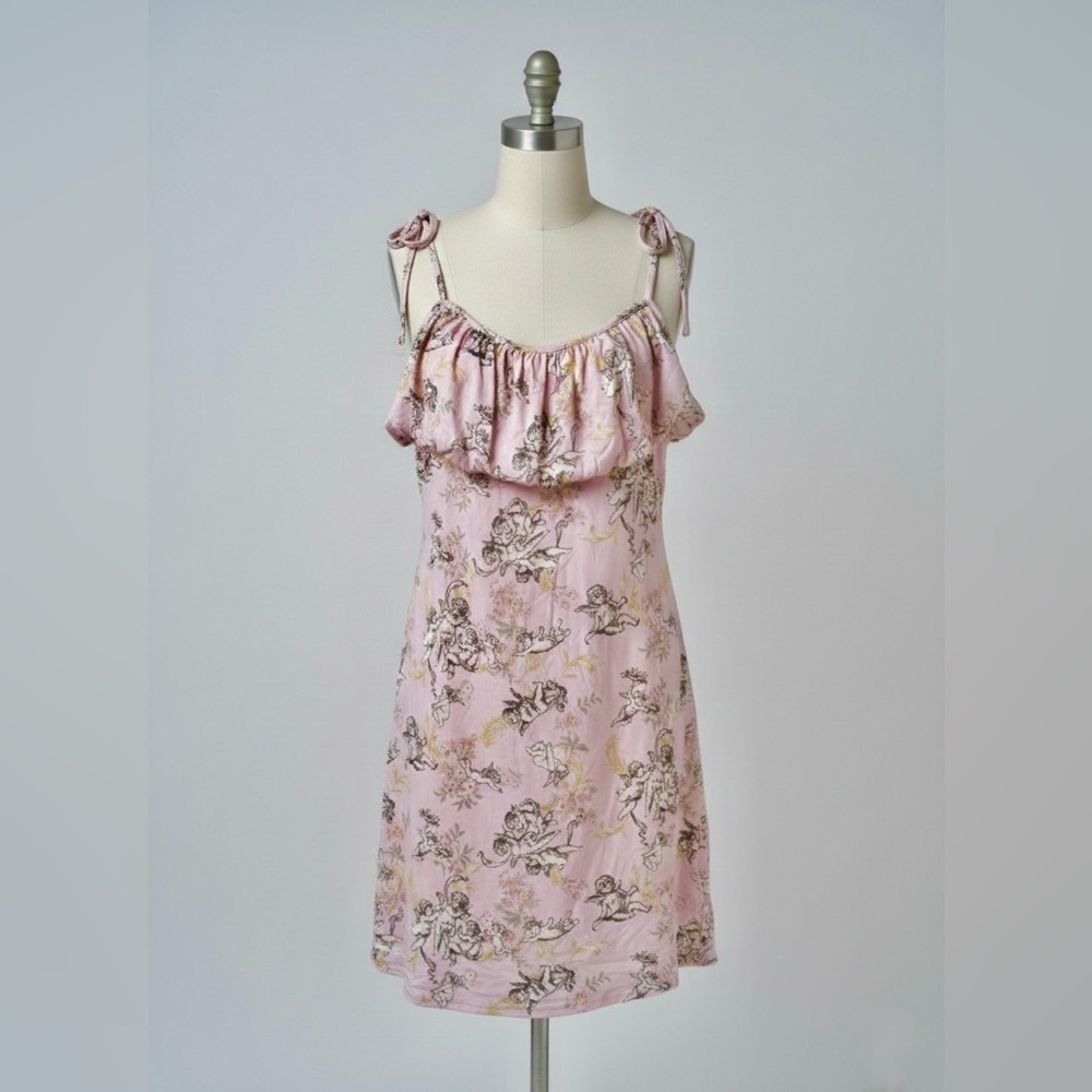 Publik Forever 21 F21 cherub angel light pink dress buttery soft 1x